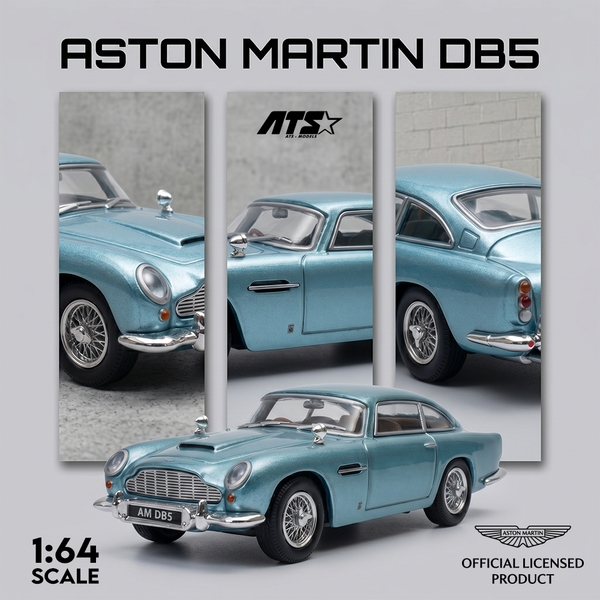 1/64 アストンマーチン DB5 カリビアンパールブルーメタリック