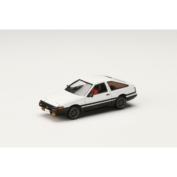 1/64 トヨタ スプリンタートレノ AE86 GT-APEX JDMカスタム ホワイト/ブラック