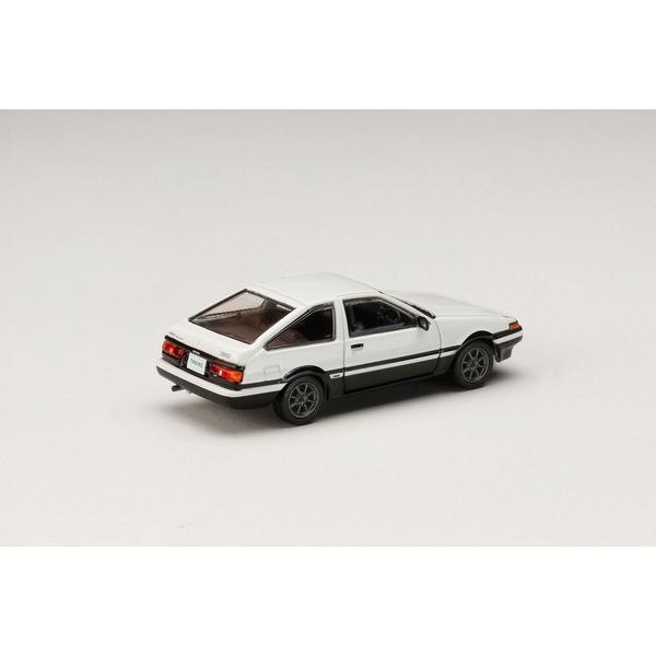 1/64 トヨタ スプリンタートレノ AE86 GT-APEX JDMカスタム ホワイト/ブラック