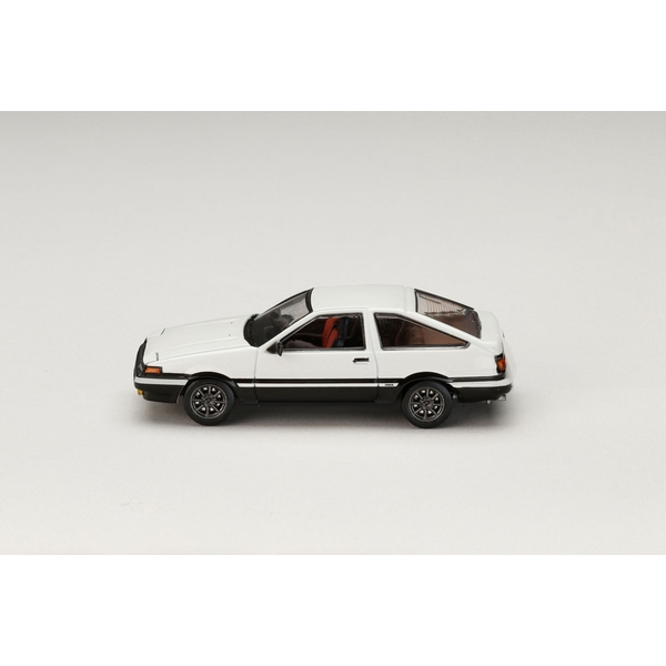 1/64 トヨタ スプリンタートレノ AE86 GT-APEX JDMカスタム ホワイト/ブラック
