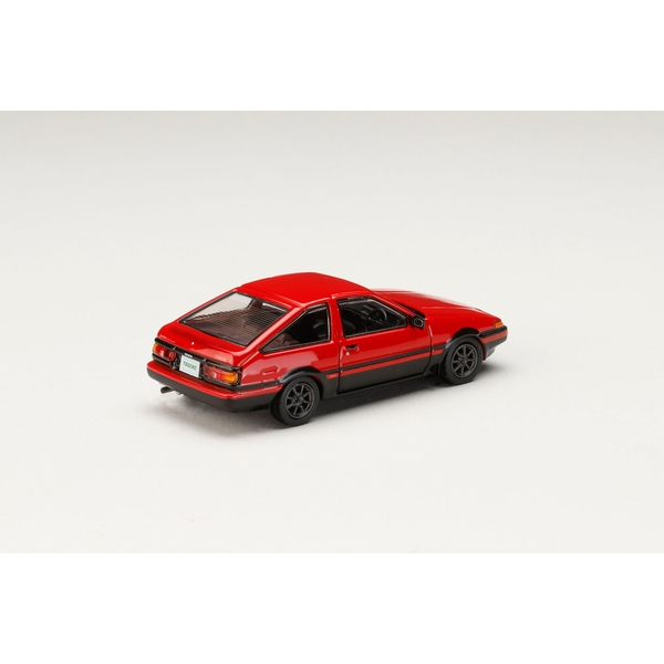1/64 トヨタ スプリンタートレノ AE86 GT-APEX JDMカスタム レッド/ブラック