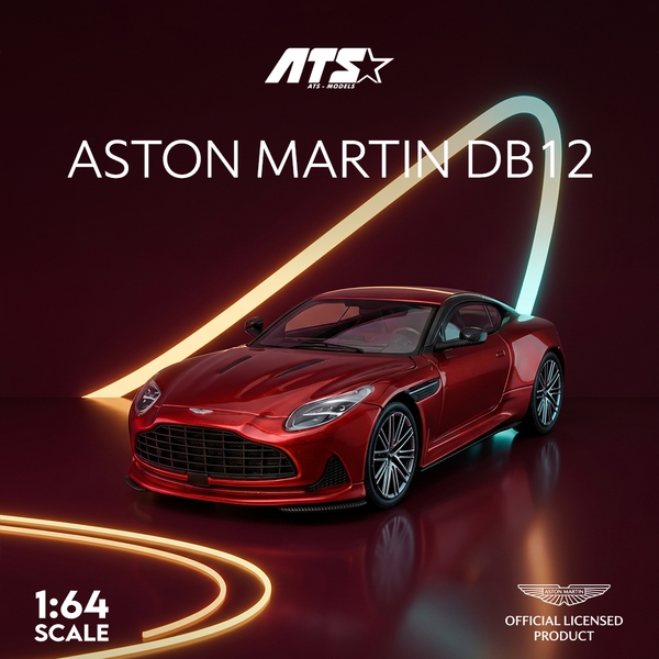 1/64 アストンマーチン DB12 スーパーノバレッド
