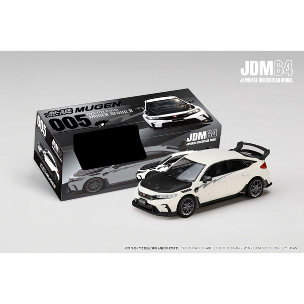 1/64 シビック タイプR FL5 MUGEN Group.B 2025 チャンピオンシップホワイト