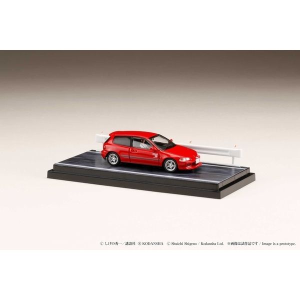 1/64 ホンダ シビック EG6 妙義 Night Kids/庄司慎吾 頭文字D: ジオラマセット