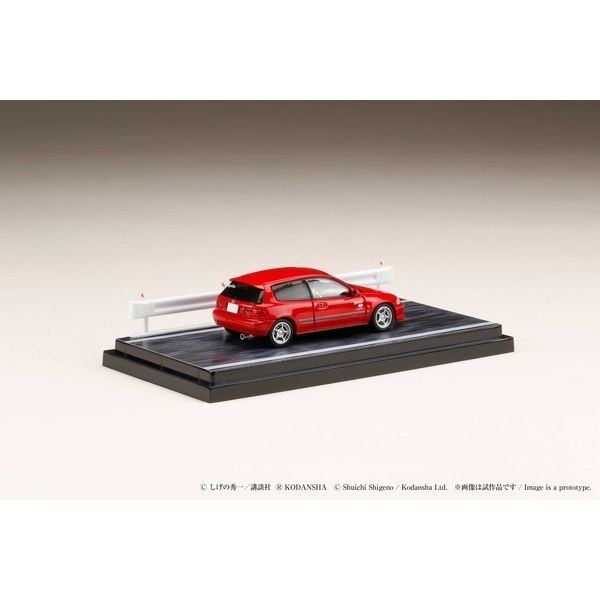 1/64 ホンダ シビック EG6 妙義 Night Kids/庄司慎吾 頭文字D: ジオラマセット