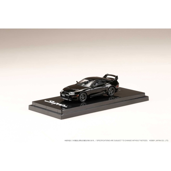ホビージャパン 1/64 トヨタ スープラ A80 JDMスタイル ブラック 完成品ミニカー HJ641042CBK