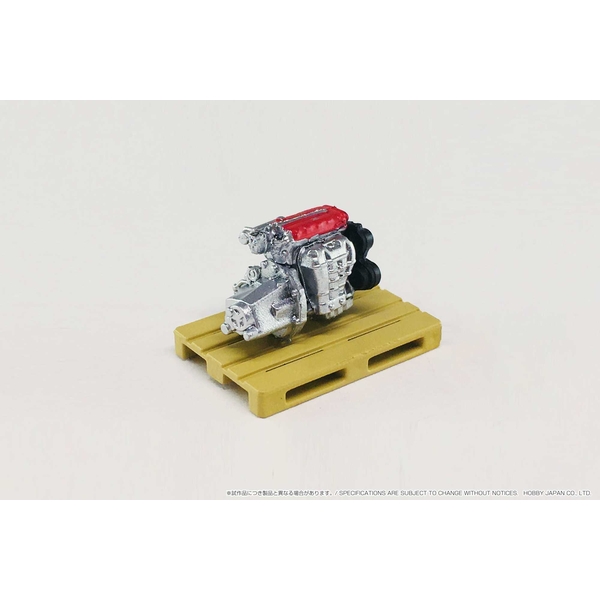 1/64 ホンダ シビック TYPE R GF-EK9 エンジンディスプレイモデル付き スターライトブラックパール