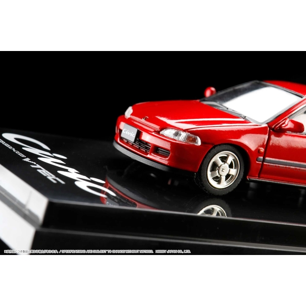 1/64 ホンダ シビック EG6 SiR-S/エンジンディスプレイモデル付 ミラノレッド