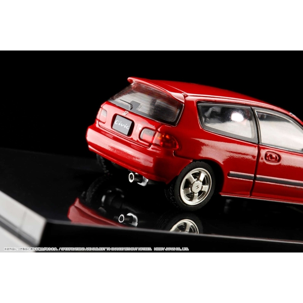 1/64 ホンダ シビック EG6 SiR-S/エンジンディスプレイモデル付 ミラノレッド