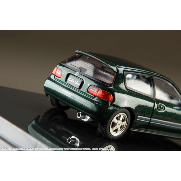 1/64 ホンダ シビック EG6 SiR-S/エンジンディスプレイモデル付 ロザンヌグリーンパール