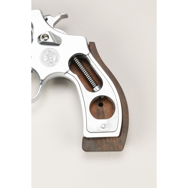 S&W Jフレームラウンドバット対応 コンバットシューティンググリップ/ブラウン