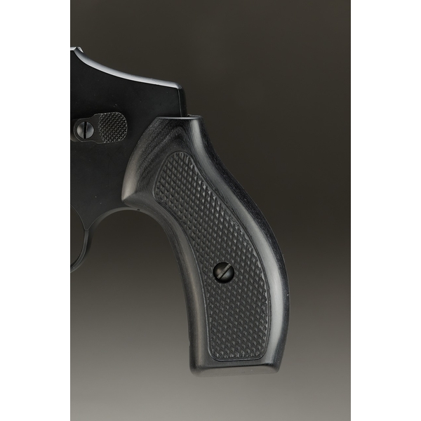 《直販限定カラー》S&W Jフレームラウンドバット対応 コンバットシューティンググリップ/ブラック