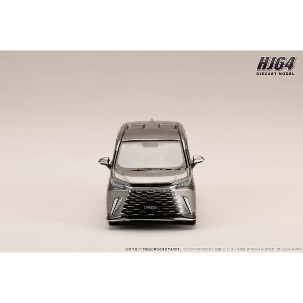 1/64 レクサス LM カスタムバージョン 4シーター 500h RHD ソニックチタニウム/ホワイトインテリア