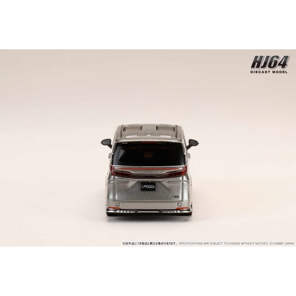 1/64 レクサス LM カスタムバージョン 4シーター 500h RHD ソニックチタニウム/ホワイトインテリア