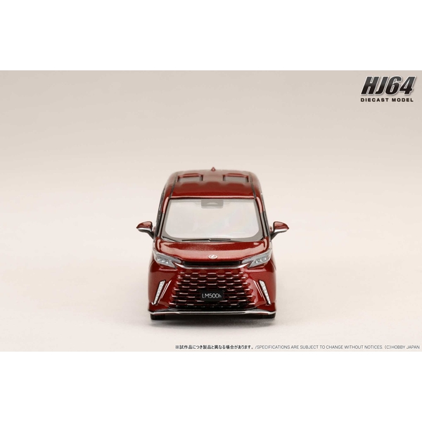 1/64 レクサス LM カスタムバージョン 4シーター 500h RHD ソニックアゲート/ホワイトインテリア