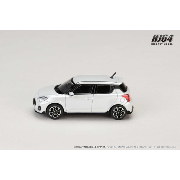 1/64 スズキ スイフトスポーツ ZC33S ピュアホワイトパール