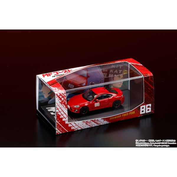 【5月予約】1/64 トヨタ 86GT(ZN6) at 小田原パイクスピーク/MFゴースト 片桐 夏向 完成品ミニカー HJ641088MFG