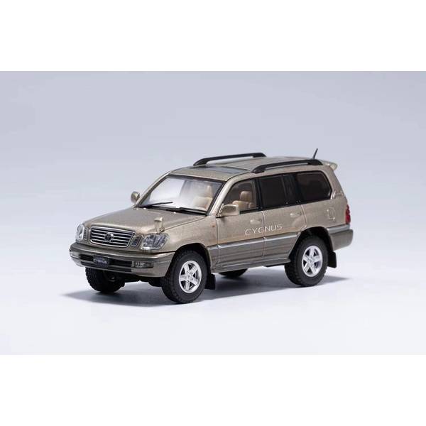 1/64 トヨタ ランドクルーザー シグナス 右ハンドル仕様 ゴールド 完成品ミニカー KS025-191