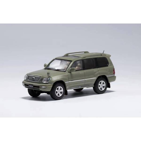1/64 トヨタ ランドクルーザー シグナス 右ハンドル仕様 グリーン 完成品ミニカー KS025-192