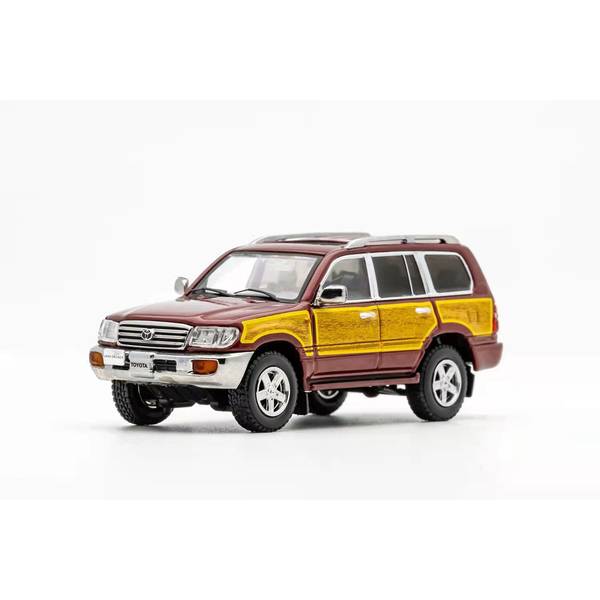 1/64 トヨタ ランドクルーザー 100 レトロウッド 完成品ミニカー KS023-209