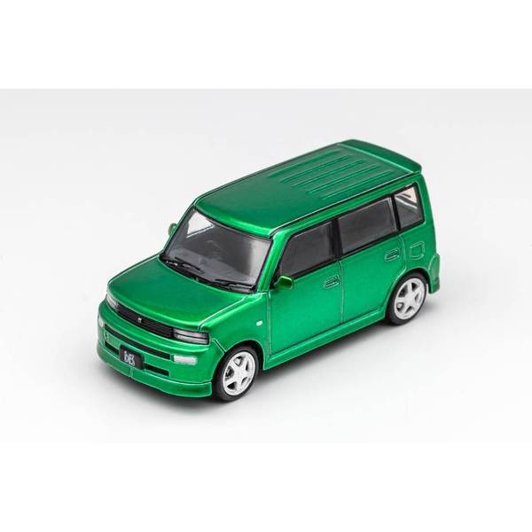 1/64 トヨタ bB グリーン 右ハンドル仕様 完成品ミニカー LL-015-61