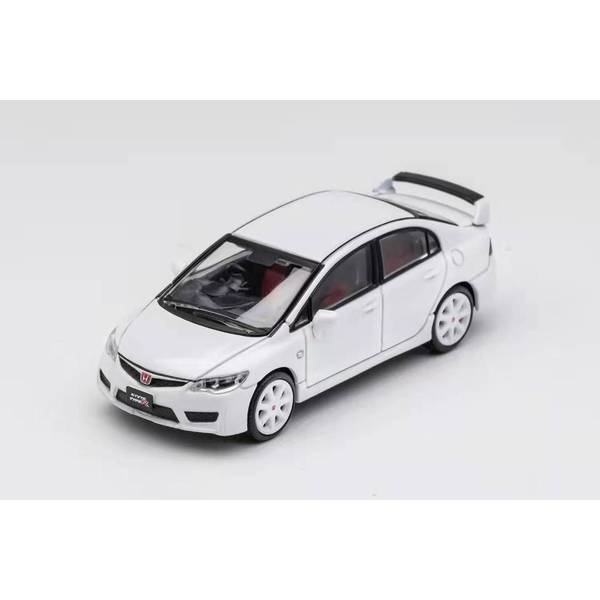 1/64 ホンダ シビック Type-R FD2 ホワイト 右ハンドル仕様 完成品ミニカー LL-021-81