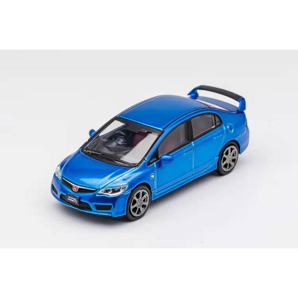 1/64 ホンダ シビック Type-R FD2 ブルー 右ハンドル仕様 完成品ミニカー LL-021-83