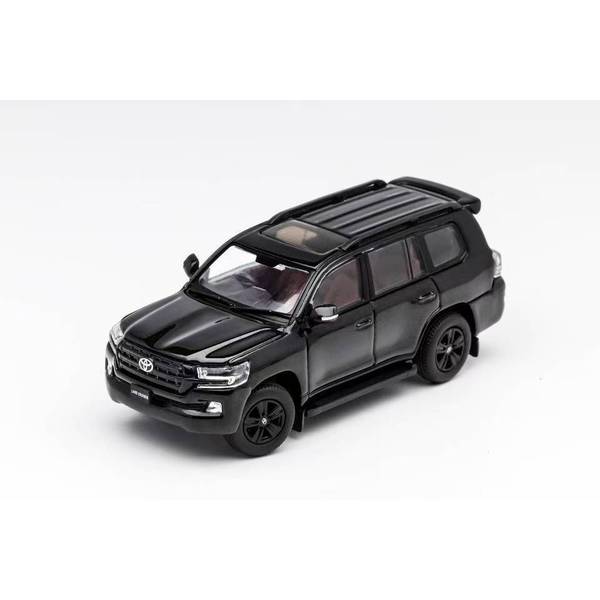 1/64 トヨタ ランドクルーザーLC200 Backpack version ブラック 右ハンドル仕様 完成品ミニカー KS072-335
