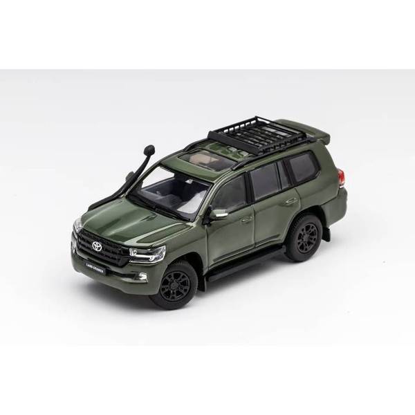 1/64 トヨタ ランドクルーザーLC200 Backpack version グリーン 左ハンドル仕様 完成品ミニカー KS072-150