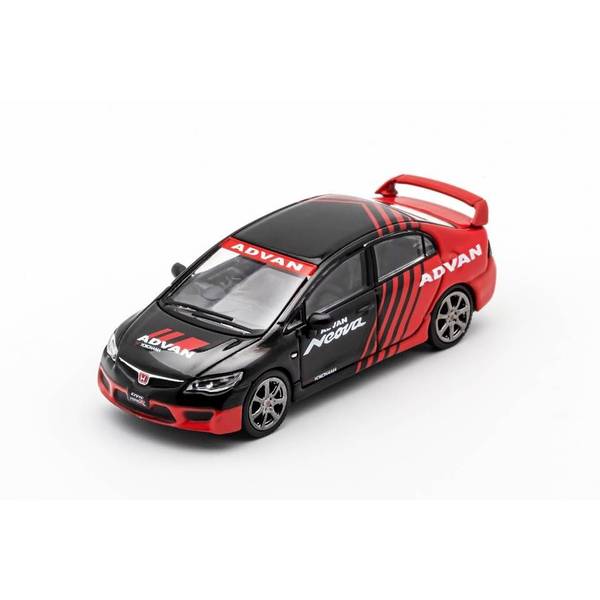 1/64 ホンダ シビック Type-R FD2 ADVAN 完成品ミニカー LL-021-91