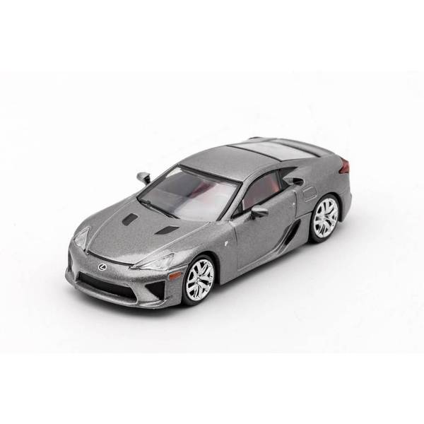 1/64 レクサス LFA 左ハンドル仕様 グレー 完成品ミニカー LL-020-98