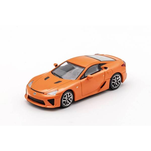 1/64 レクサス LFA 左ハンドル仕様 オレンジ 完成品ミニカー LL-020-100