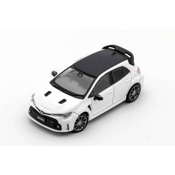 1/64 トヨタ GRカローラ 右ハンドル仕様 ホワイト 完成品ミニカー KS041-362