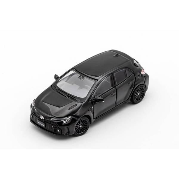1/64 トヨタ GRカローラ 左ハンドル仕様 ブラック 完成品ミニカー KS041-364