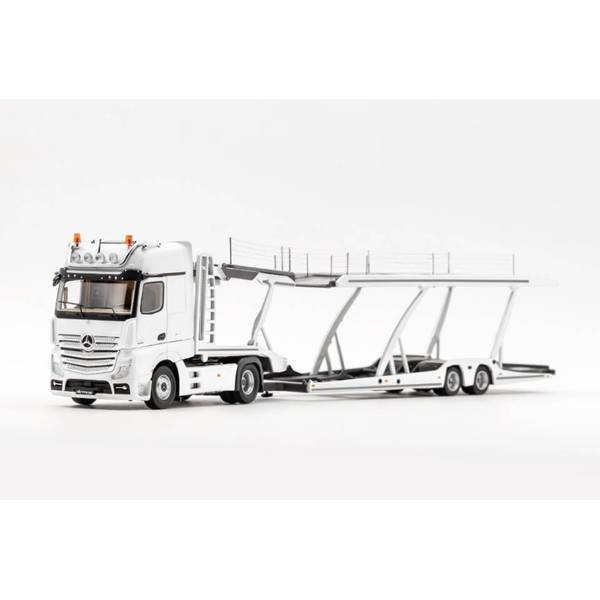 1/64 メルセデス・ベンツアクトロス 2 ホワイト 完成品ミニカー KS069-400
