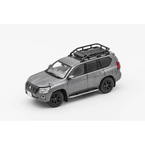 1/64 トヨタ ランドクルーザープラド150 グレー 完成品ミニカー KS033-409