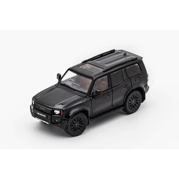 1/64 トヨタ ランドクルーザー プラド 250 右ハンドル仕様 ブラック 完成品ミニカー KS057-420