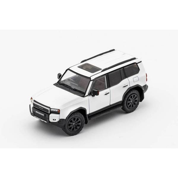 1/64 トヨタ ランドクルーザー プラド 250 右ハンドル仕様 ホワイト 完成品ミニカー KS057-423