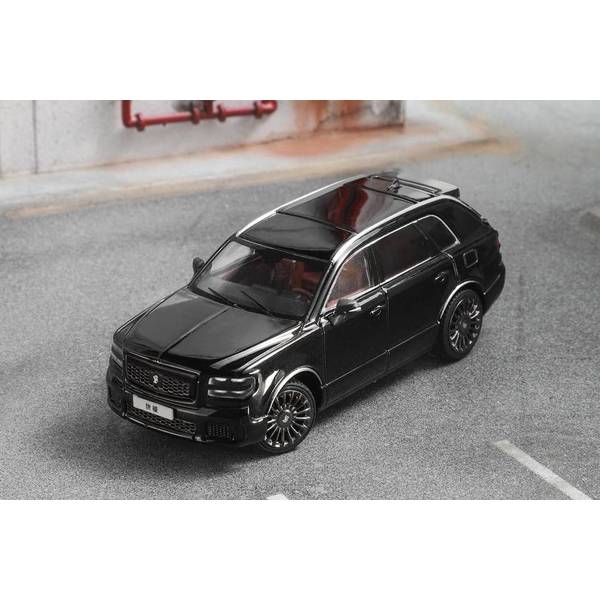 1/64 トヨタ センチュリー 左ハンドル仕様 ブラック 完成品ミニカー KS050-463