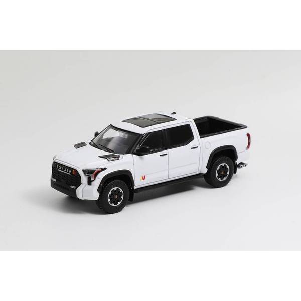 1/64 トヨタ タンドラ TRD PRO 左ハンドル仕様 ホワイト 完成品ミニカー KS064-490