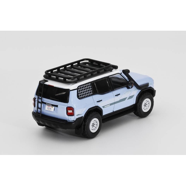 1/64 トヨタ ランドクルーザー プラド 250 左ハンドル仕様 ライトブルー