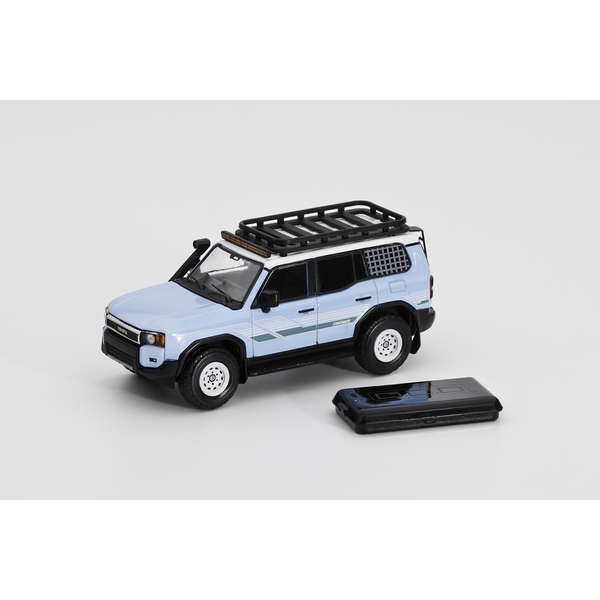 1/64 トヨタ ランドクルーザー プラド 250 左ハンドル仕様 ライトブルー