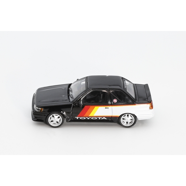 1/64 トヨタ カローラレビン 右ハンドル仕様 ブラック/アートパターン