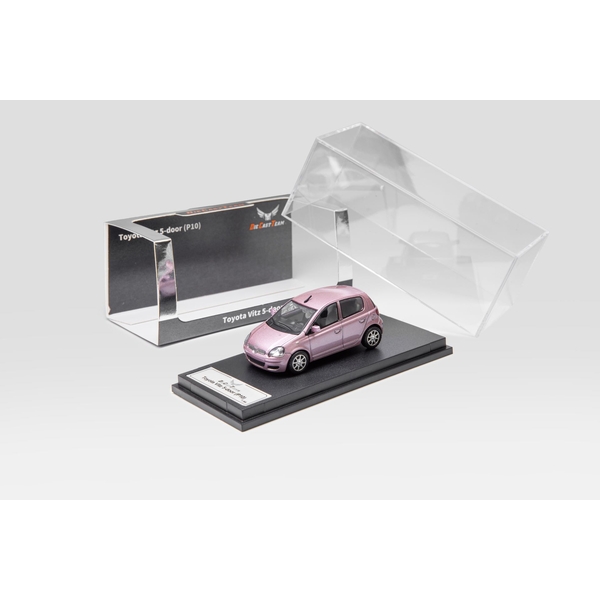 【2月予約】1/64 トヨタ ヴィッツ 5ドア P10 左ハンドル仕様 ピンク 完成品ミニカー LL-077-357