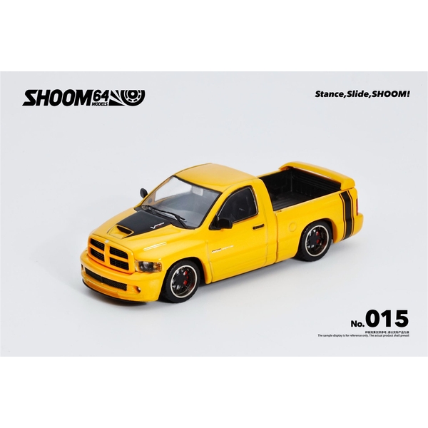 1月予約】1/64 ダッジ ラム SRT-10 イエロー 完成品ミニカー SHOOM-103-015
