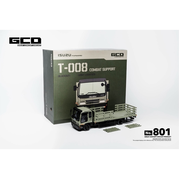 【2月予約】1/64 いすゞ フォワード 2002 フェンストラック フロステッドグリーン 完成品ミニカー KS-106-801
