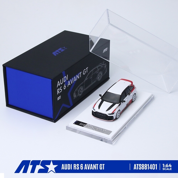 【10月予約】1/64 アウディ RS 6 Avant GT-IMSA GTO1 完成品ミニカー ATS881401