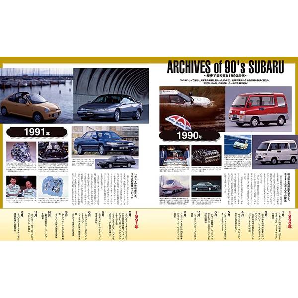 90’s SUBARU ~色あせないスバルの名車たち~