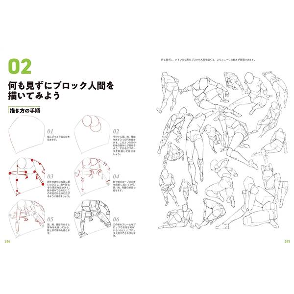 人体の描き方マスターガイド 基礎から学ぶキャラクターデッサン