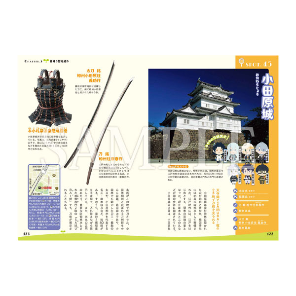 刀剣聖地巡礼ガイド×『刀剣乱舞ONLINE』東京かたな旅　御伴散歩版
